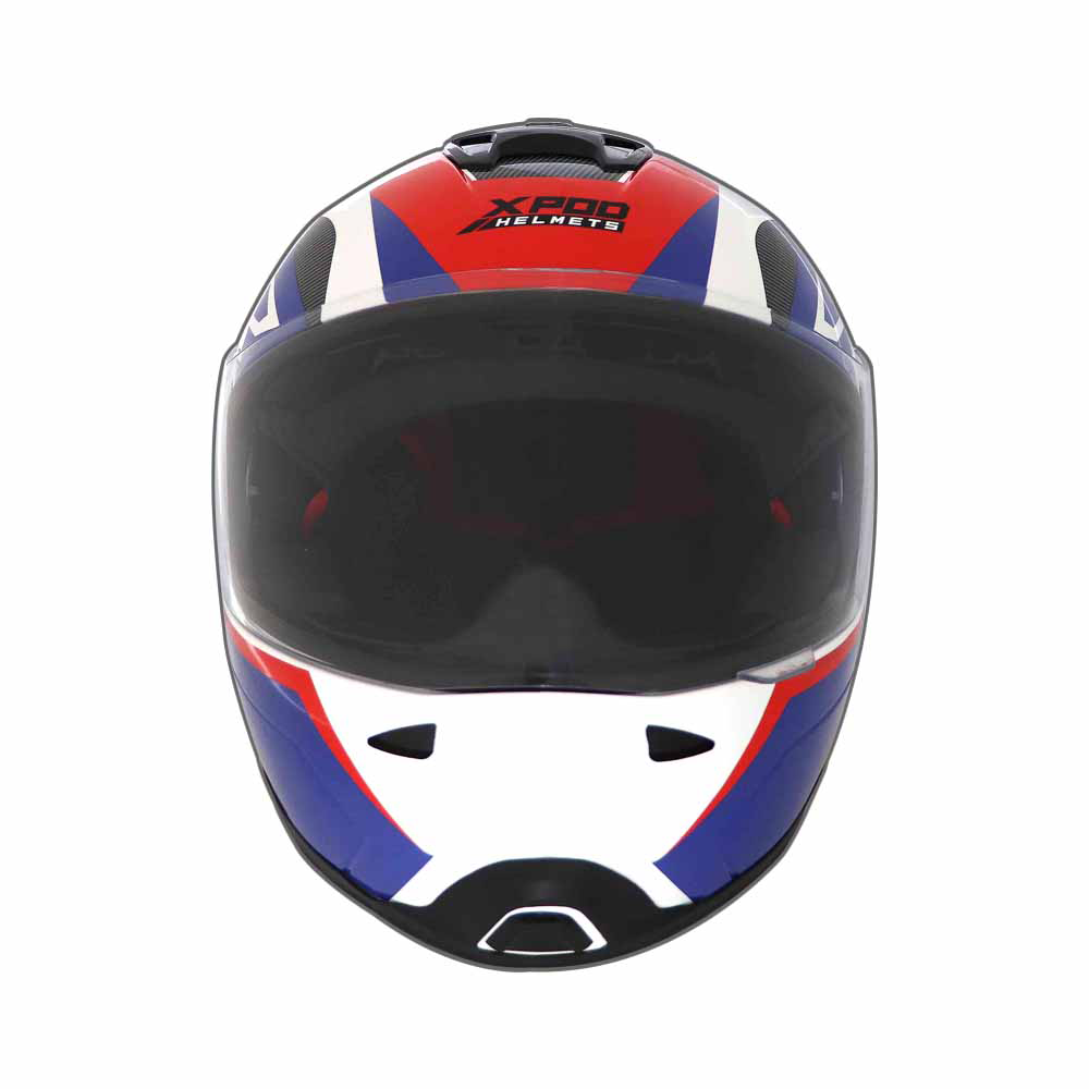  Xpod Primus Single Visor Helmet Blue  Sleek and Comfortable