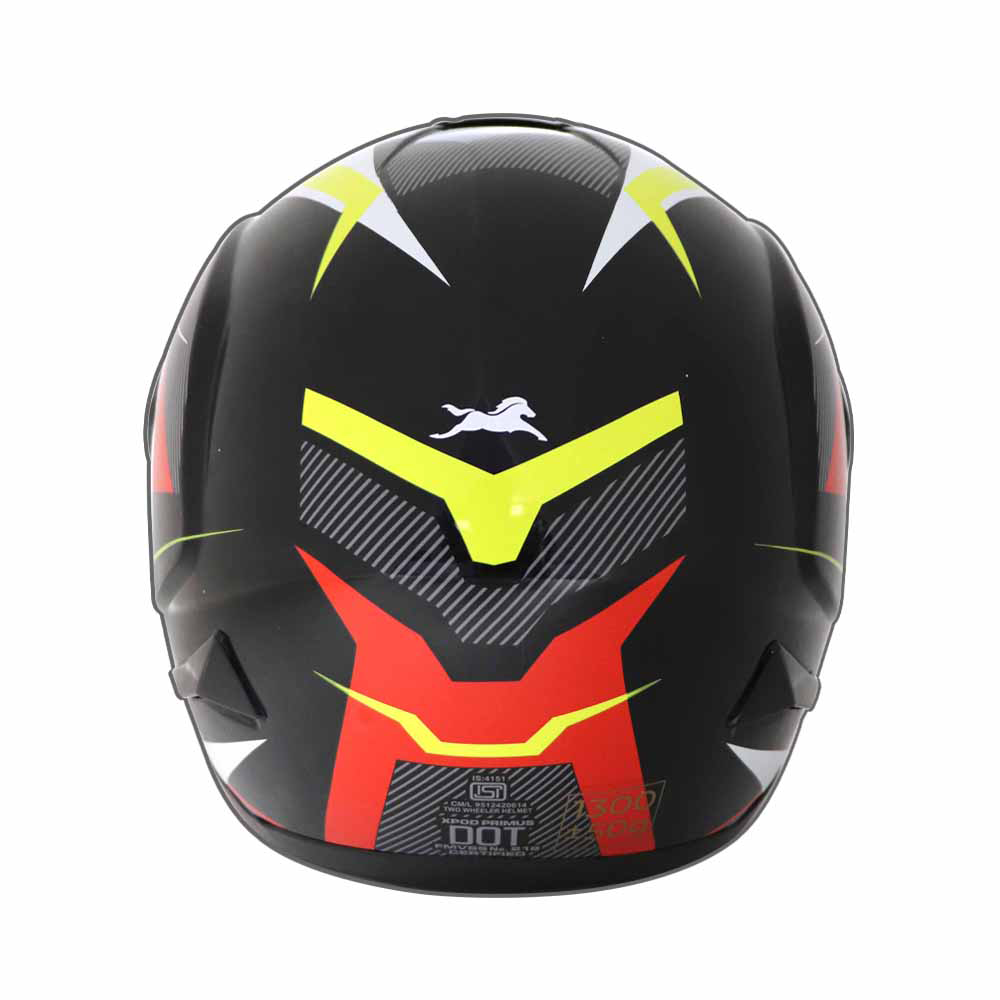  TVS XPOD Helmet Dual Color Tone with Full Face Protection