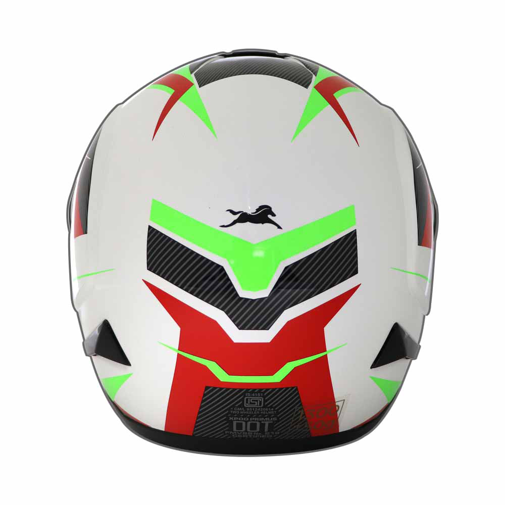  TVS XPOD Helmet Dual Color Tone with Full Face Protection