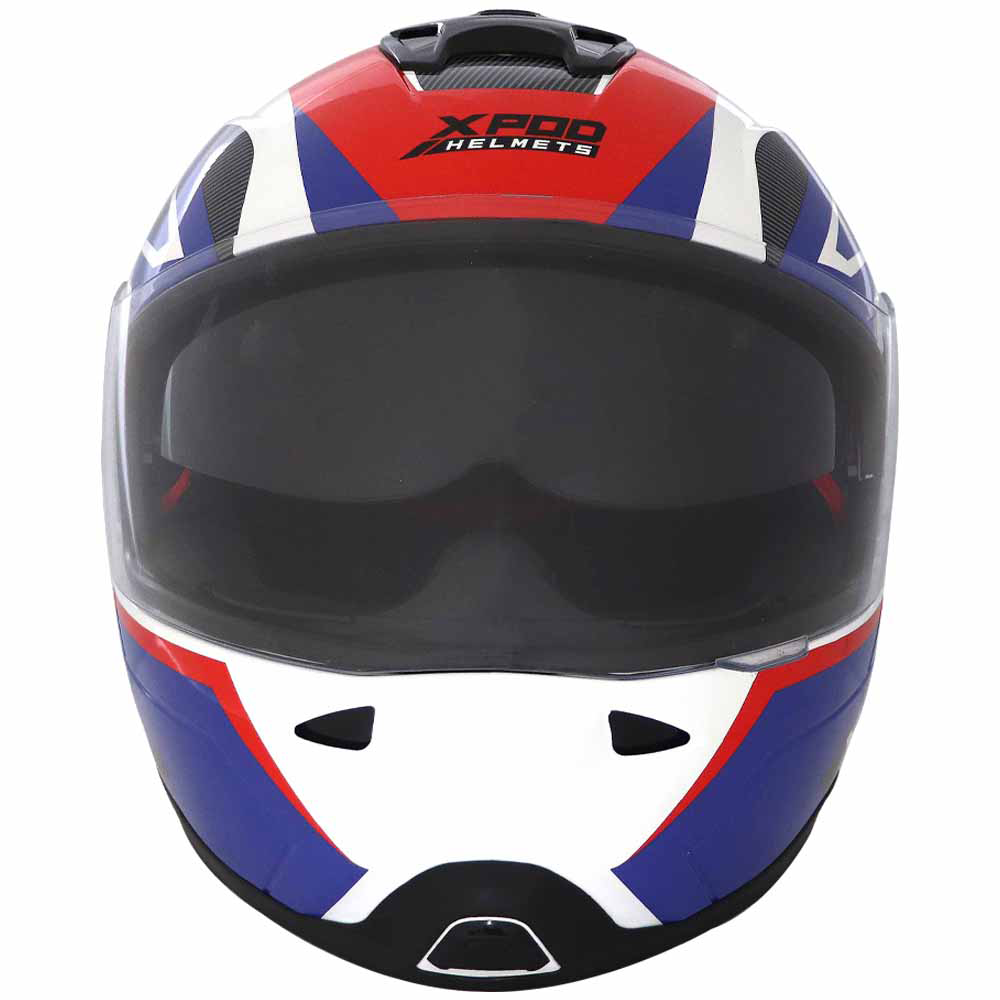  TVS XPOD Helmet Dual Color Tone with Full Face Protection