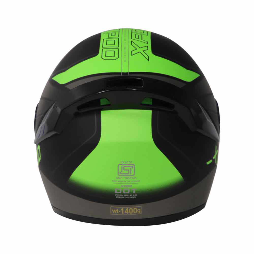  TVS XPOD Helmet Dual Color Tone with Full Face Protection