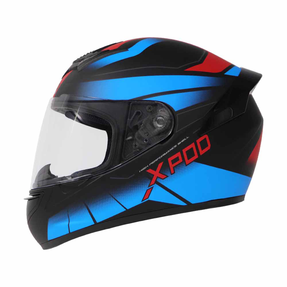  TVS XPOD Helmet Dual Color Tone with Full Face Protection