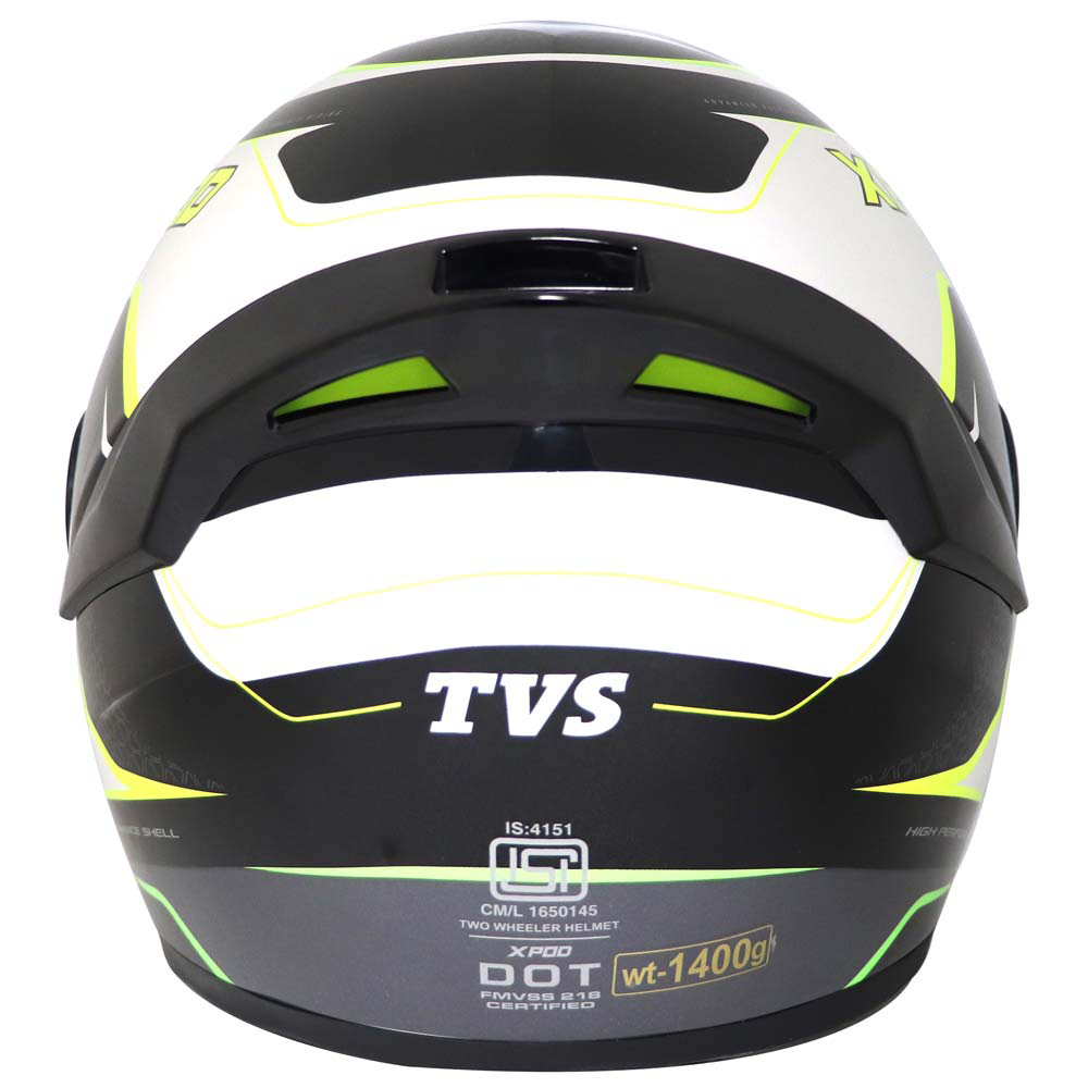  TVS XPOD Dynamic Helmet | Stylish Dual Tone Full-Face Helmet