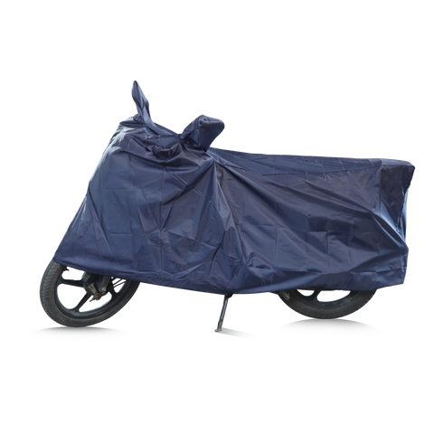 TVS Vehicle Cover - Blue Without Elastic | All-Weather Protection, Perfect Fit, and Ultimate Shield for Your Ride - TVS Motor Company