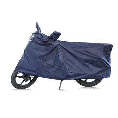 TVS Vehicle Cover - Blue Without Elastic | All-Weather Protection, Perfect Fit, and Ultimate Shield for Your Ride - TVS Motor Company