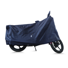 TVS Vehicle Cover - Blue Without Elastic | All-Weather Protection, Perfect Fit, and Ultimate Shield for Your Ride - TVS Motor Company