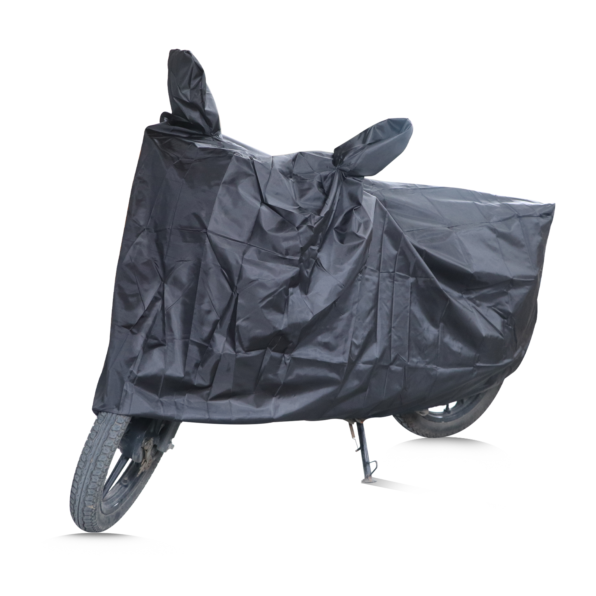 TVS Vehicle Cover Black Without Elastic -Weather Protection