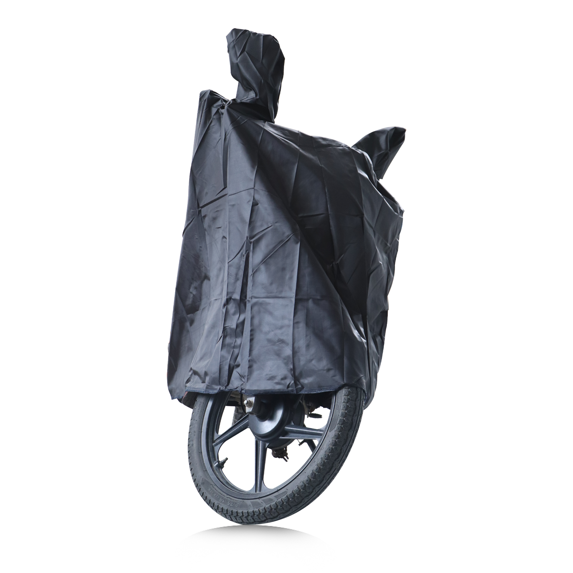  TVS Vehicle Cover Black Without Elastic -Weather Protection