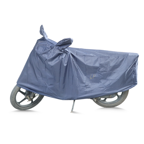 VEHICLE COVER BLUE WITH ELASTIC - MC - TVS Motor Company
