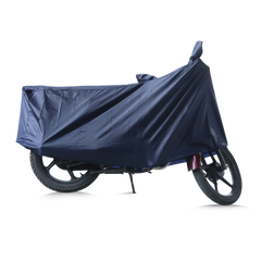 VEHICLE COVER BLUE WITH ELASTIC - MC - TVS Motor Company