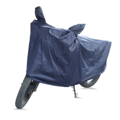 VEHICLE COVER BLUE WITH ELASTIC - MC - TVS Motor Company