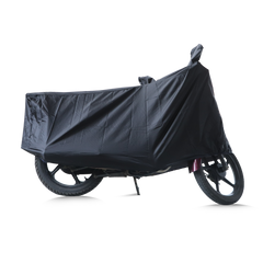 TVS Vehicle Cover (Color: Black) Elastic-SC | All-Weather Protection, Perfect Fit, and Ultimate Shield for Your Ride - TVS Motor Company
