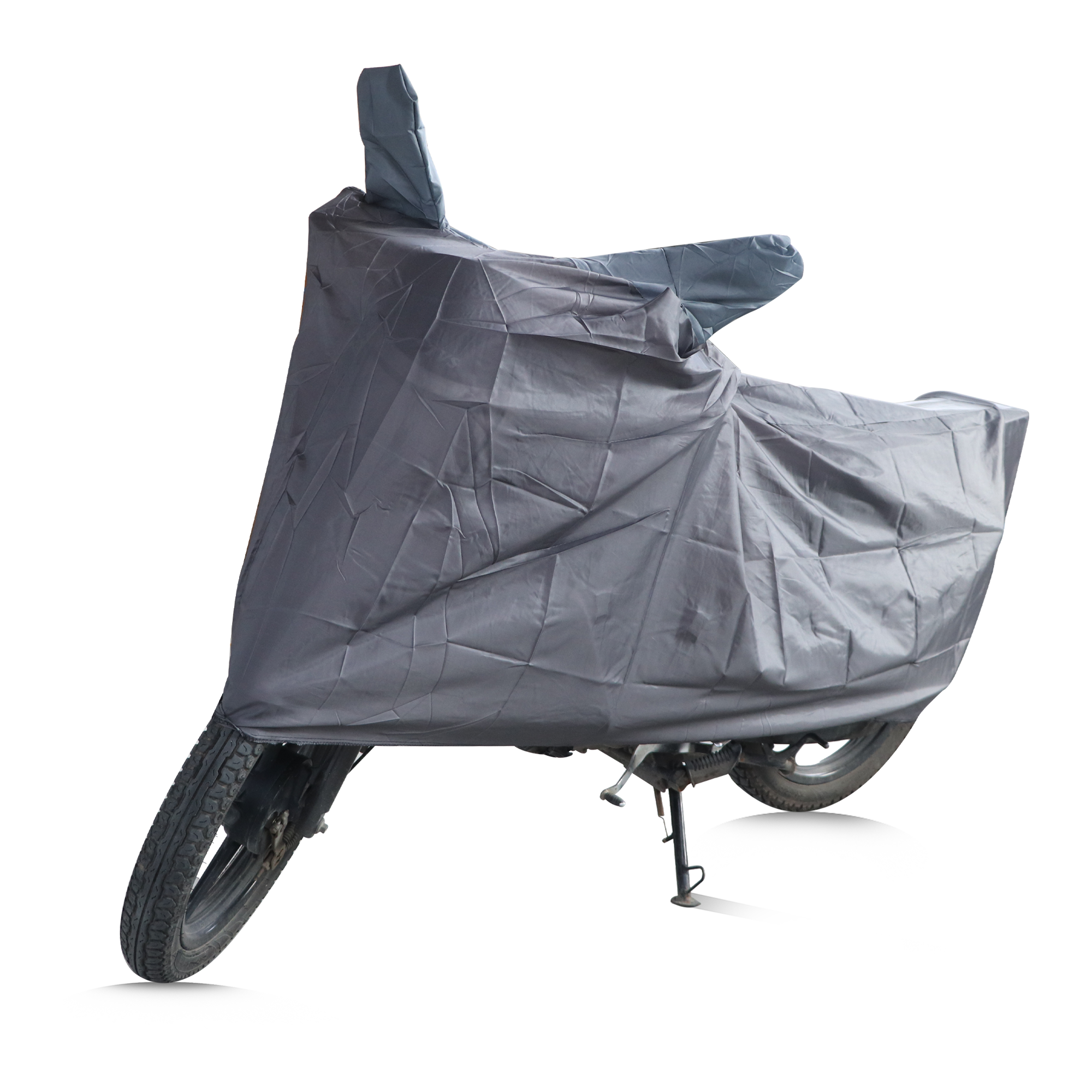 Vehicle Cover Grey with Elastic - Durable Protection for Bikes