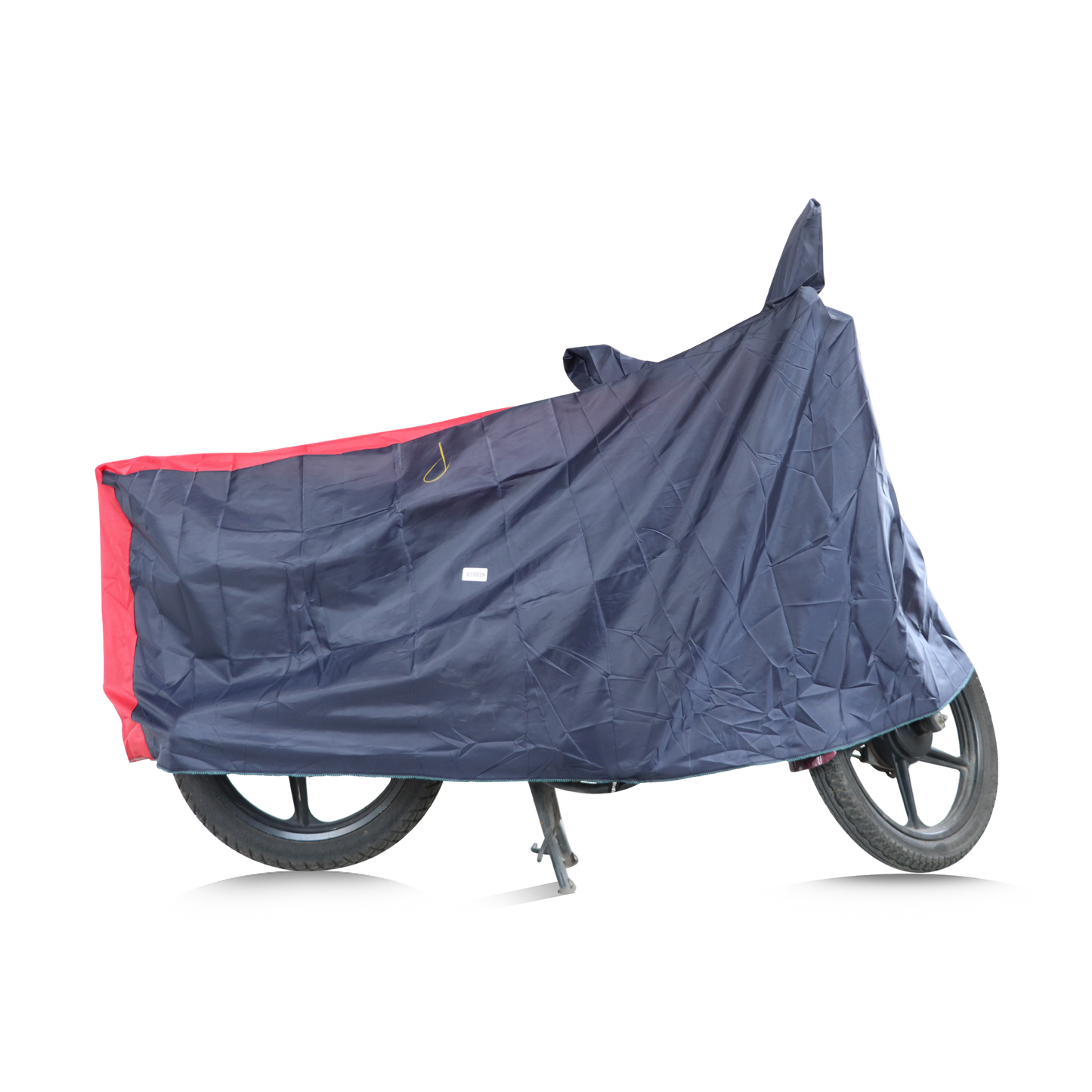 VEHICLE COVER BLUE WITH RED - MC - TVS Motor Company
