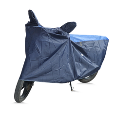TVS Vehicle Cover -  Navy Blue with Royal Blue-MC | All-Weather Protection, Perfect Fit, and Ultimate Shield for Your Ride - TVS Motor Company