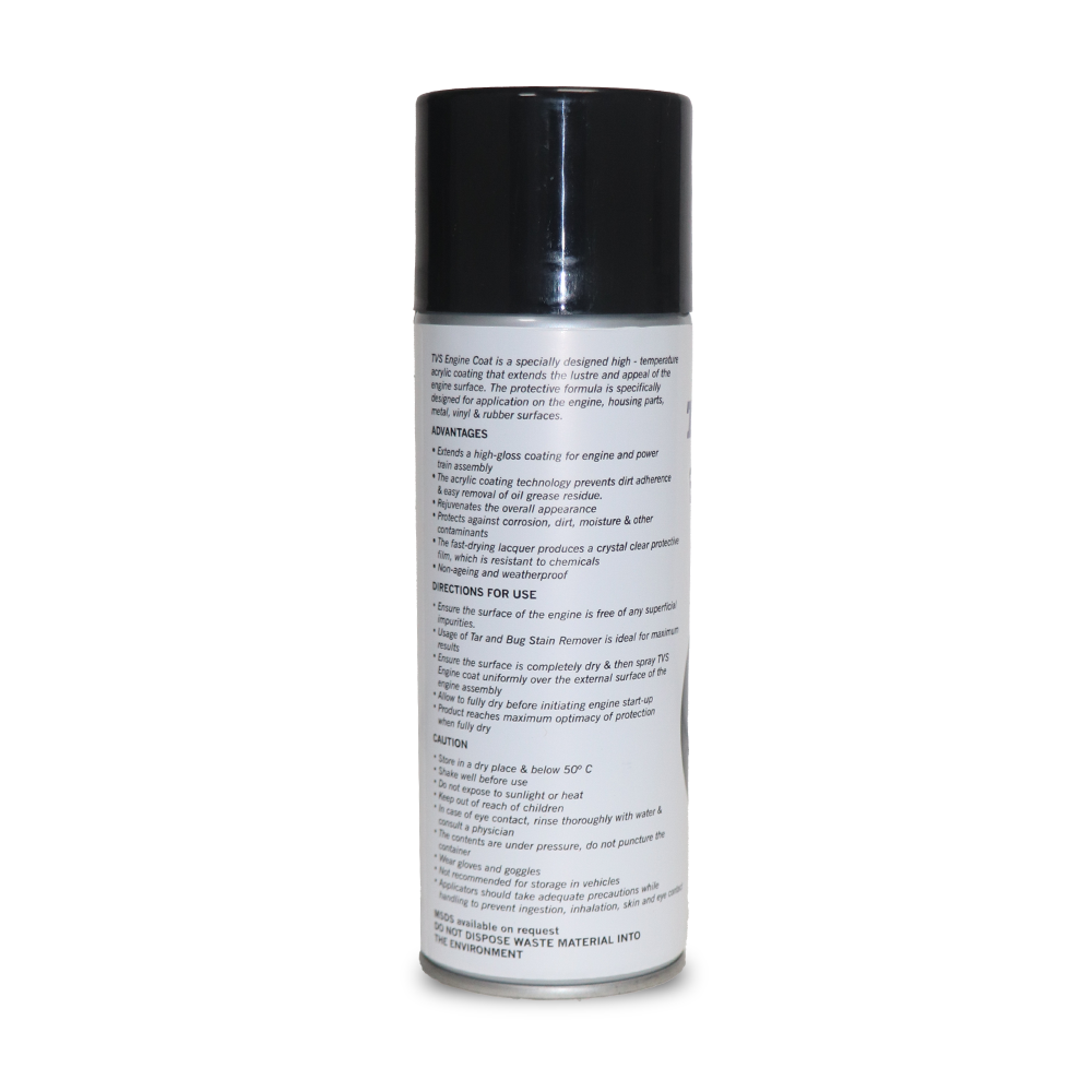 TVS Engine Coat VST 400mlProtect Your Bike Engine with a Glossy Finish
