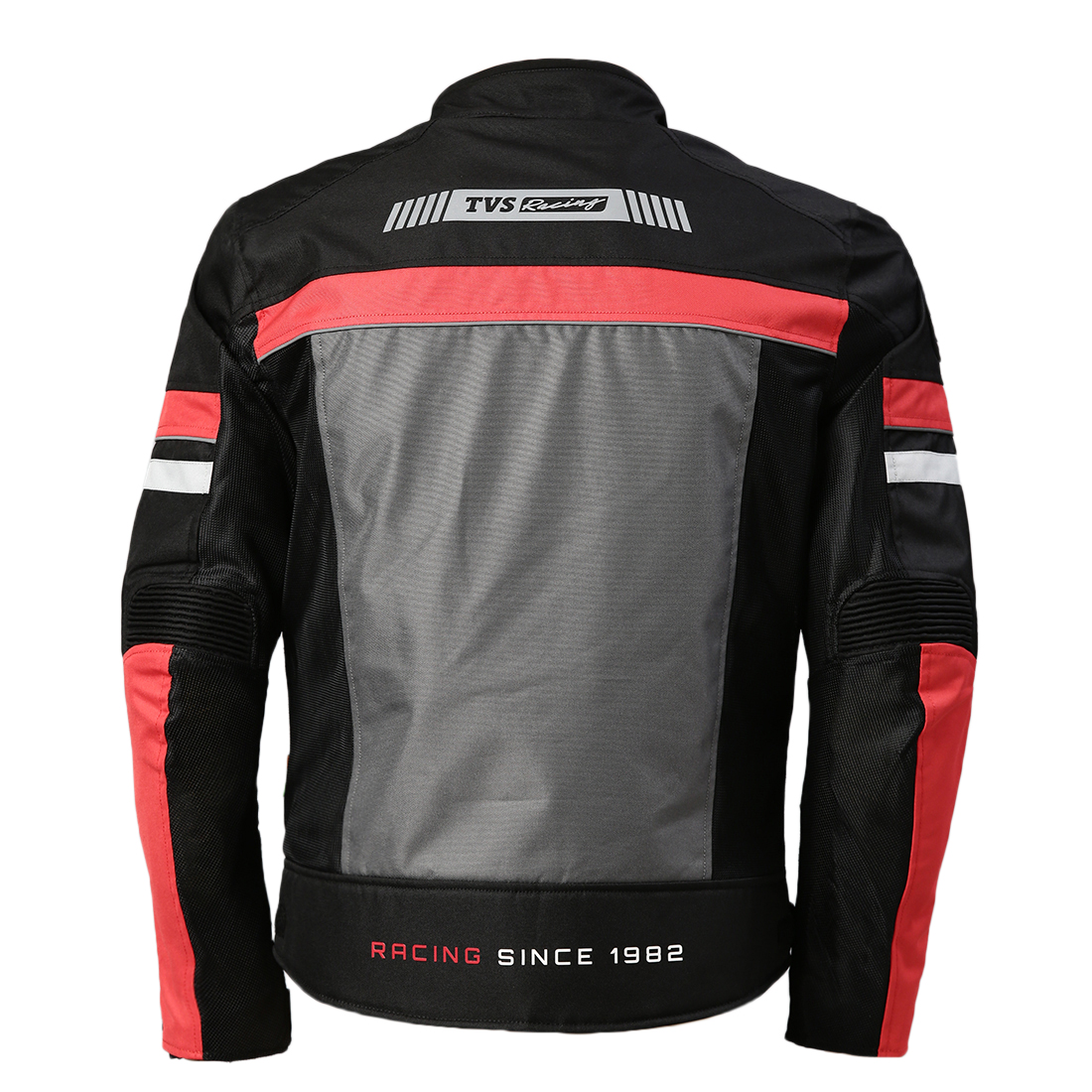  TVS Racing Street Striker Jacket Red/Black  Superior Protection & Style
