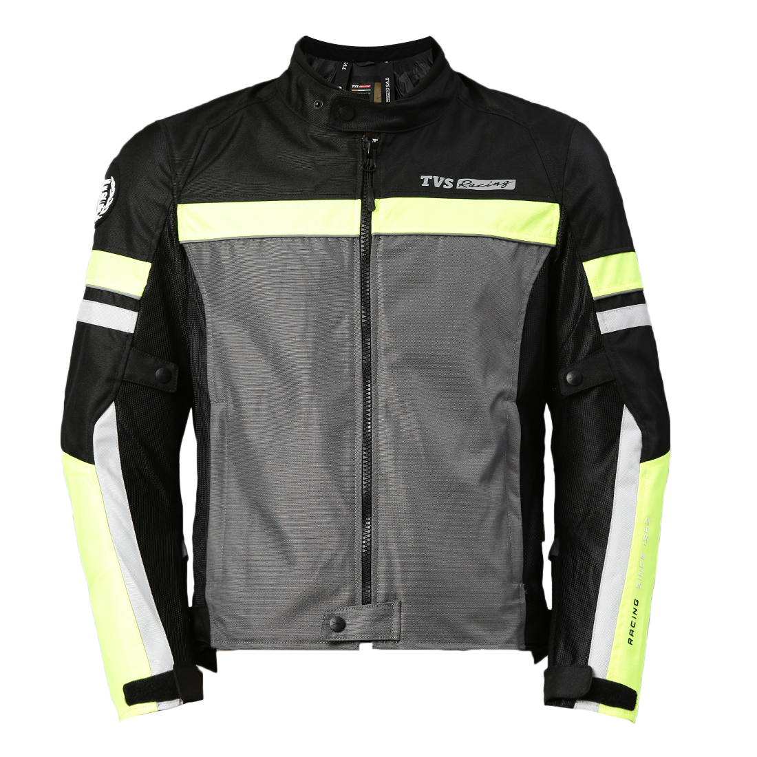  TVS Racing Street Striker Jacket Red/Black  Superior Protection & Style