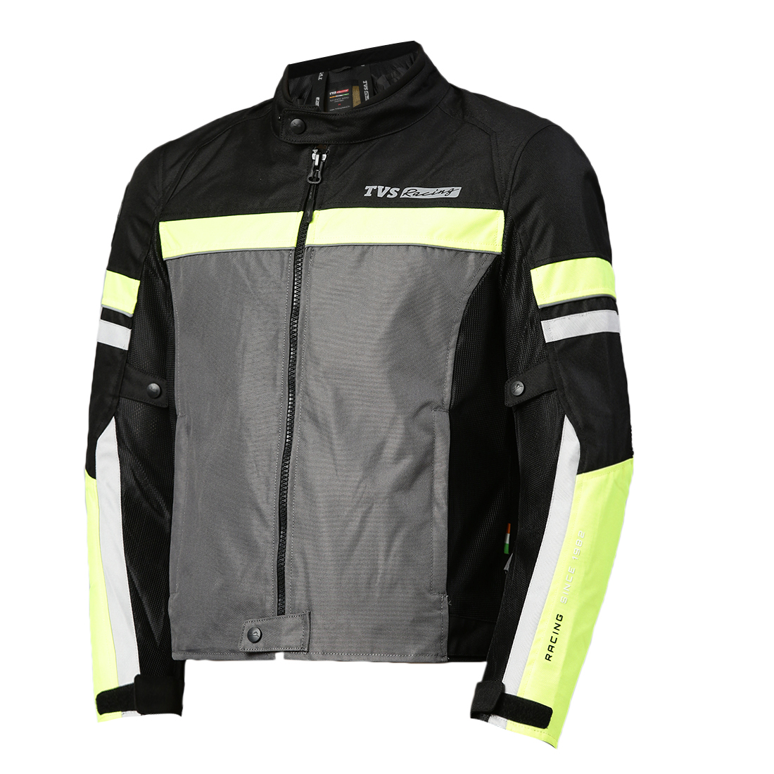  TVS Racing Street Striker Jacket Red/Black  Superior Protection & Style