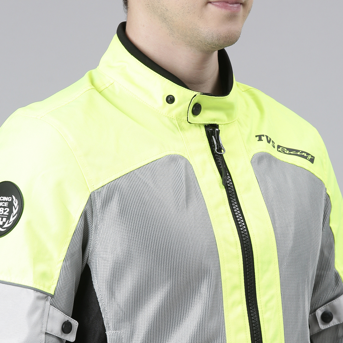  TVS Racing Street Striker Jacket Red/Black  Superior Protection & Style