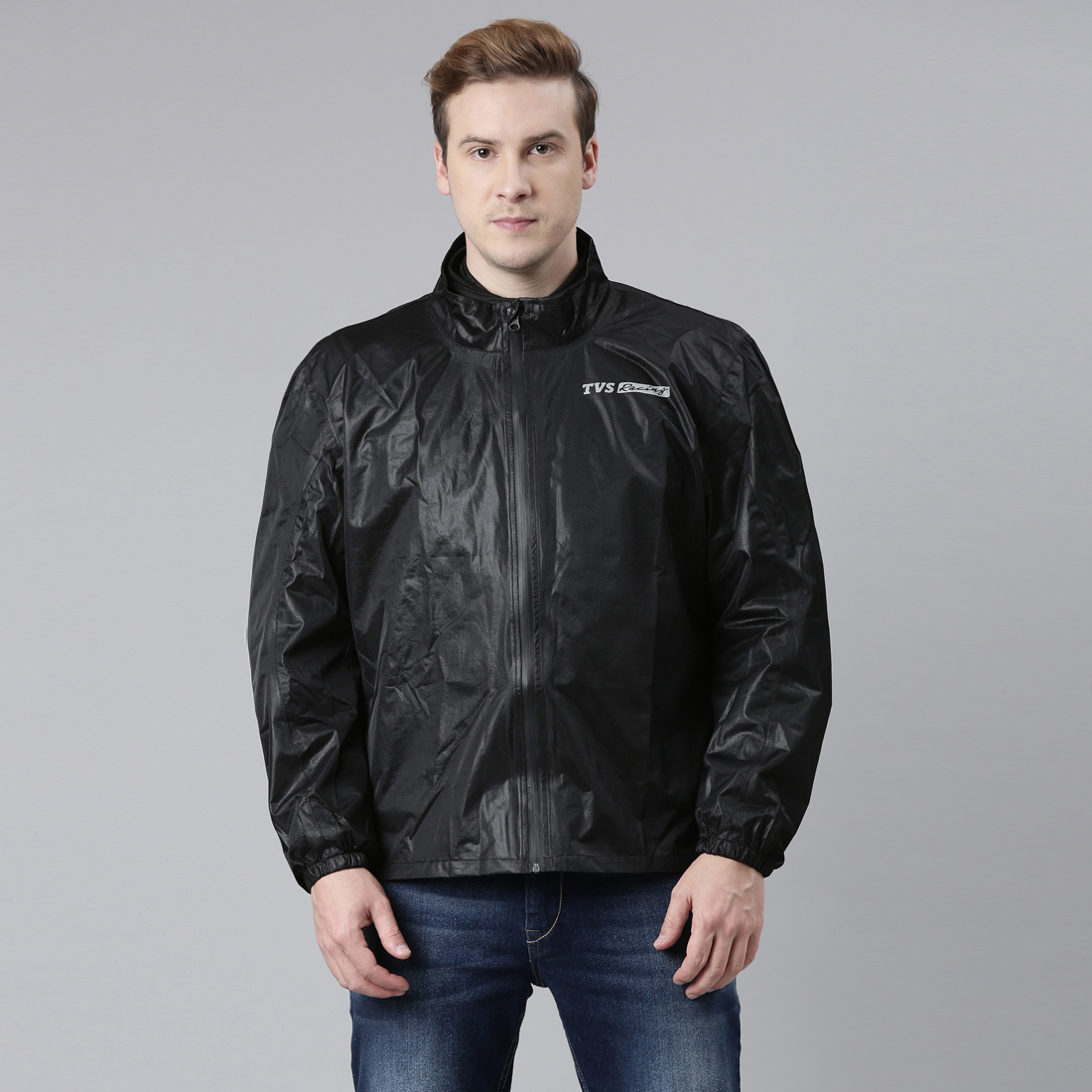  TVS Racing Aegis 3-Layer Riding Jacket for Men- All Weather Adaptability, CE Level 2 Armour Protection-Premium Bike Jackets for Bikers