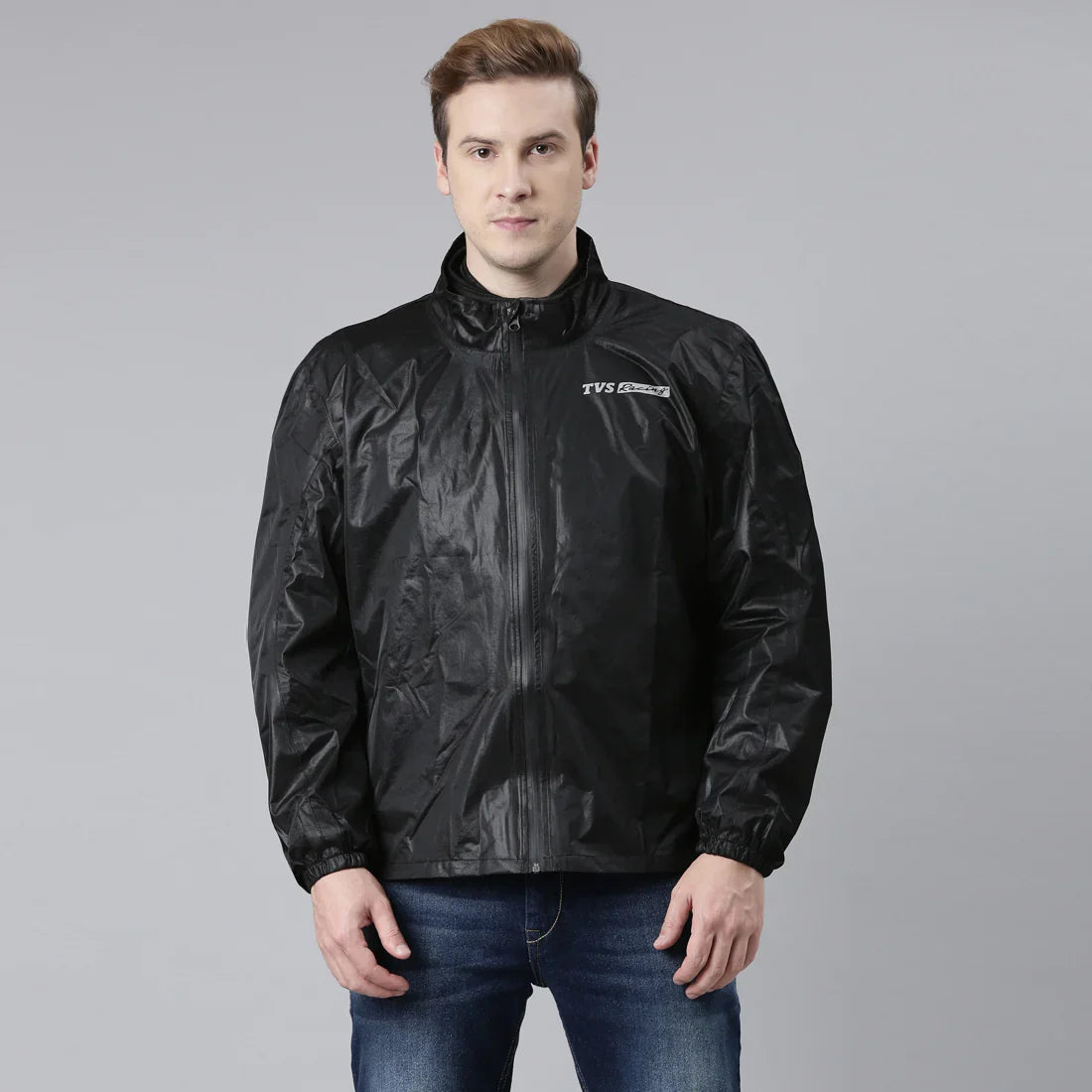  TVS Racing Aegis 3-Layer Riding Jacket for Men- All Weather Adaptability, CE Level 2 Armour Protection-Premium Bike Jackets for Bikers