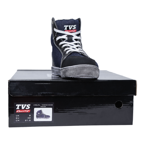 TVS Racing Casual Shoes - Denim