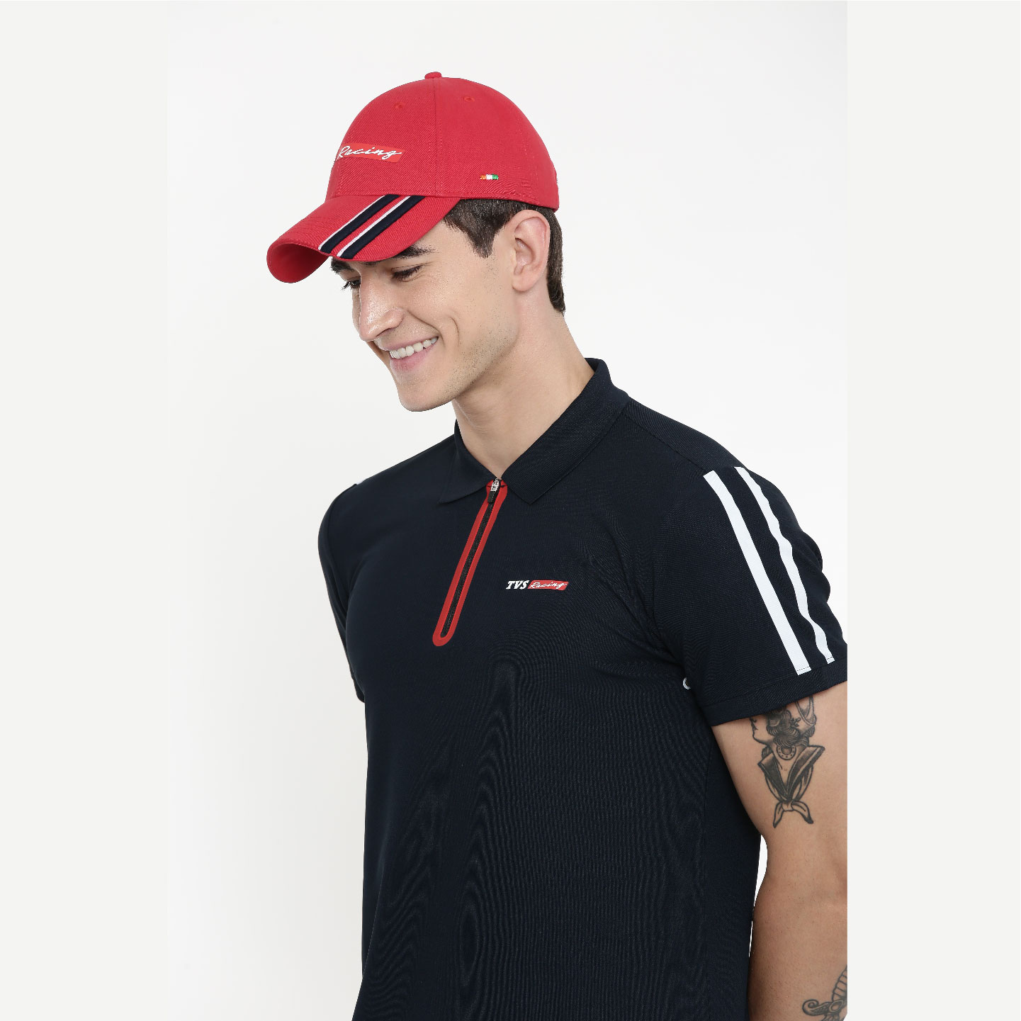  TVS Racing Cap - Breathable and Stylish Headwear for Everyday Comfort