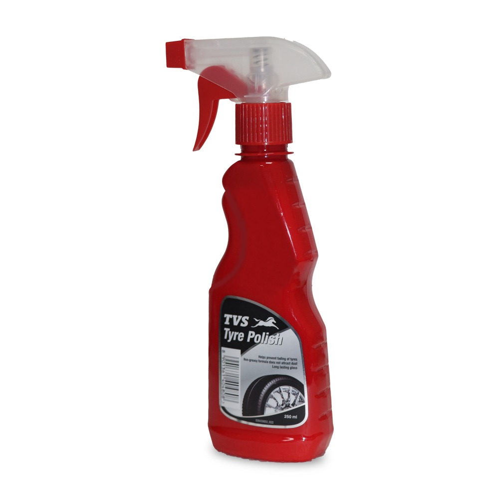 TVS Tyre Polish - Long-Lasting Shine and Protection for Tyres