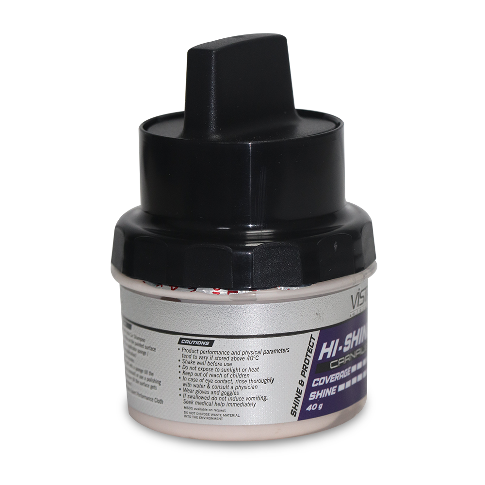  TVS Hi Shine Wax Net Weight: 40gr. - Carnauba Wax