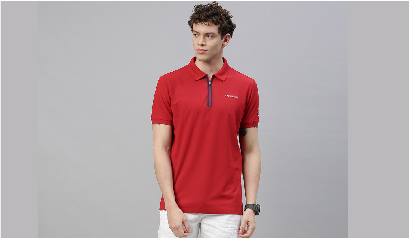  TVS Racing Polo T Shirt | Polyester Polo T-Shirt