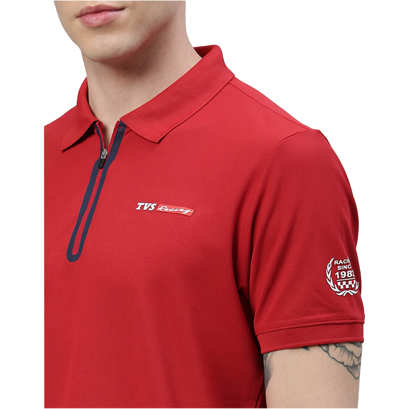  TVS Racing Polo T Shirt | Polyester Polo T-Shirt