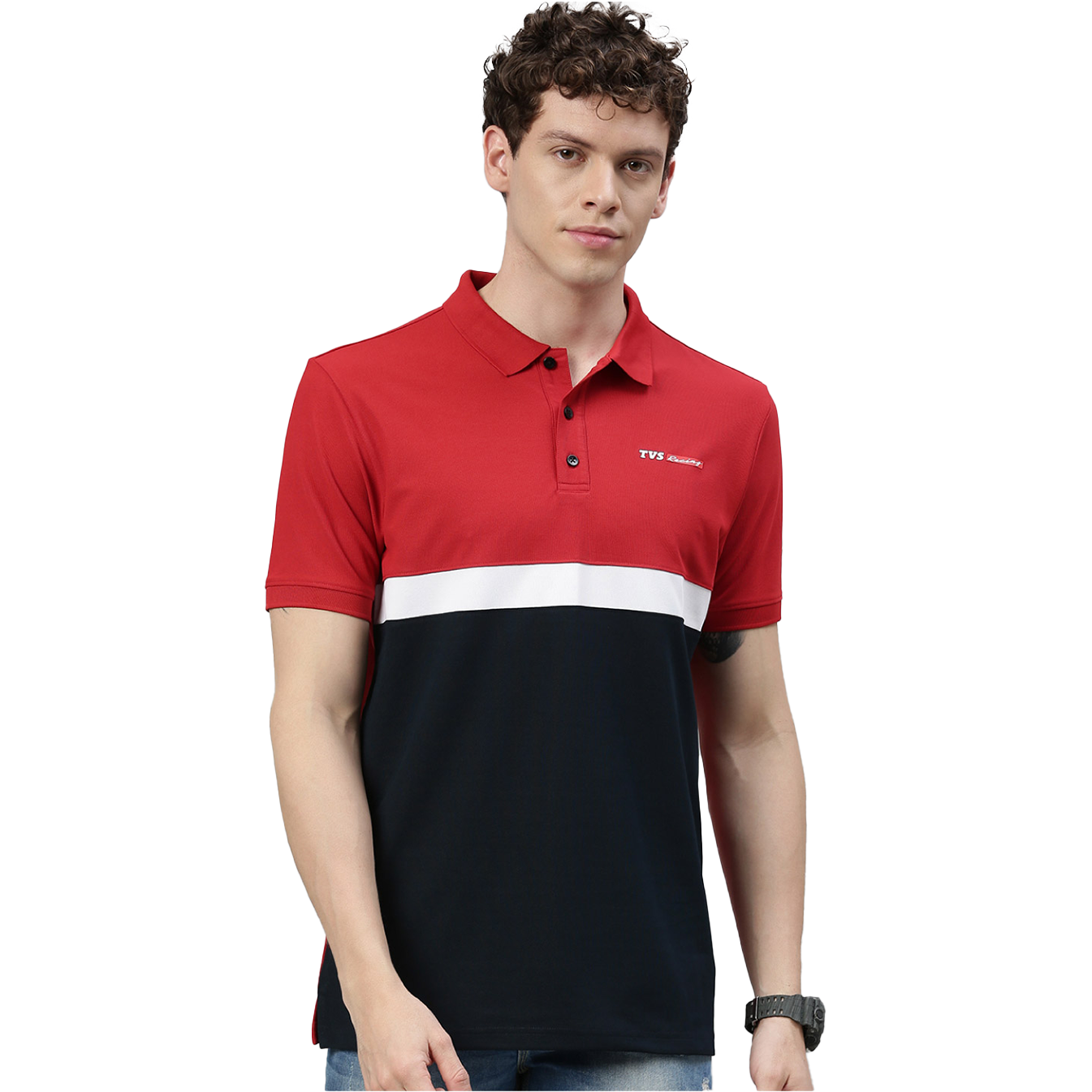  TVS Racing Polo T Shirt | Polyester Polo T-Shirt