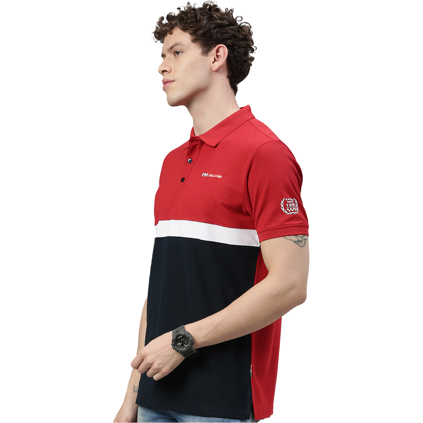  TVS Racing Polo T Shirt | Polyester Polo T-Shirt