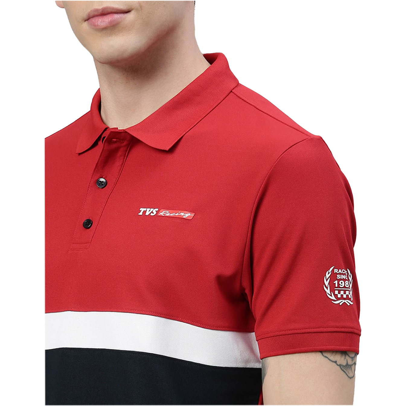  TVS Racing Polo T Shirt | Polyester Polo T-Shirt