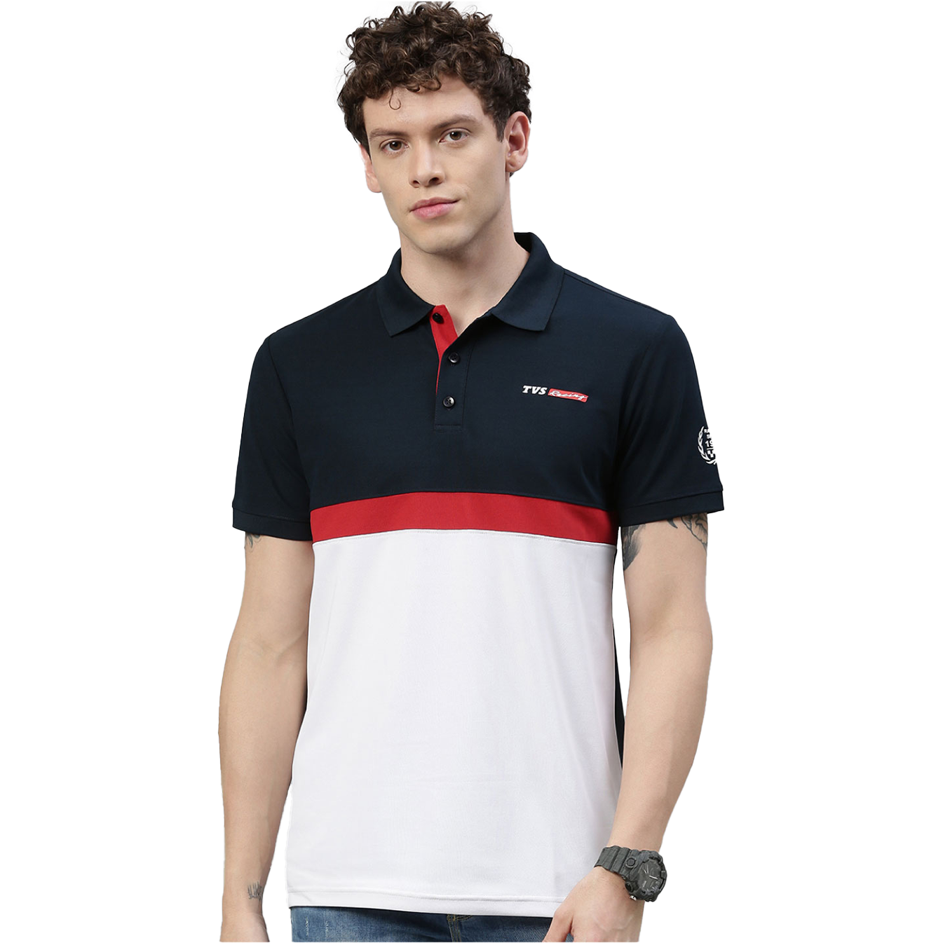  TVS Racing Polo T Shirt | Polyester Polo T-Shirt