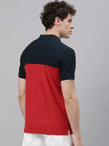 TVS Racing Polo T Shirt Polyester Blue Red
