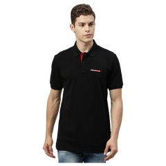 TVS Racing Polo Neck Cotton T Shirt, Color