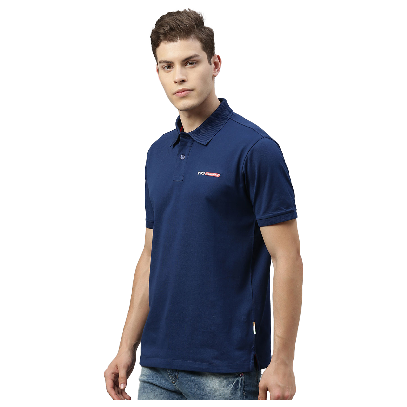  TVS Racing Polo T Shirt Cotton