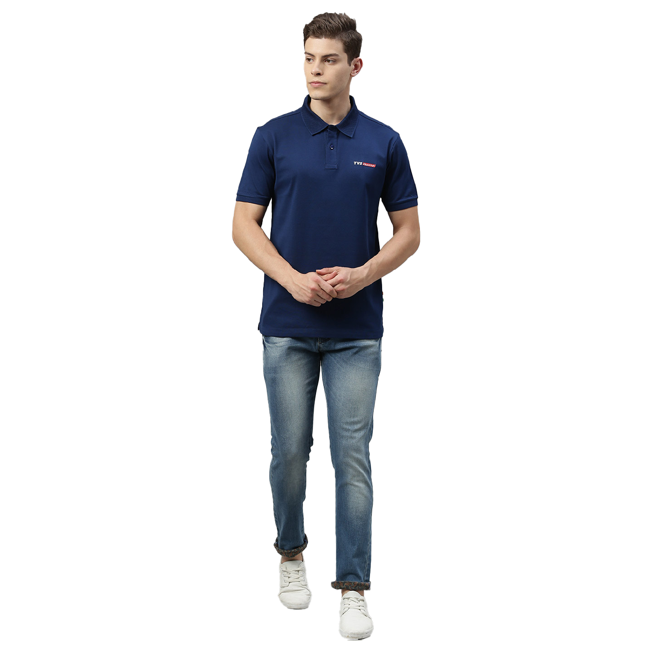  TVS Racing Polo T Shirt Cotton