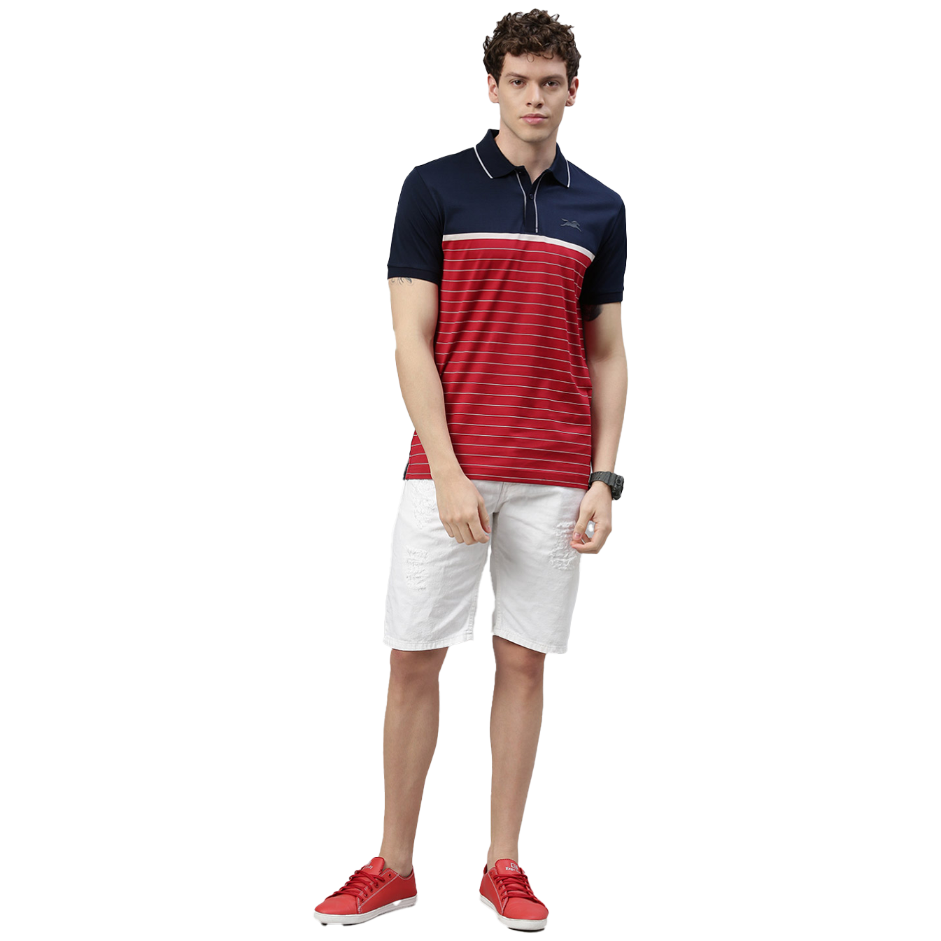  TVS Racing Polo T Shirt Cotton