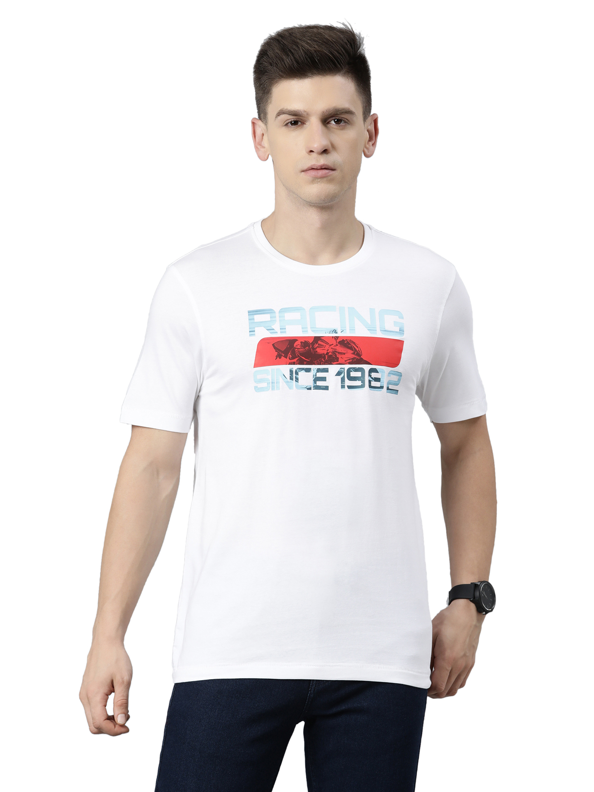  TVS Racing Lineage Round Neck Tee 1982