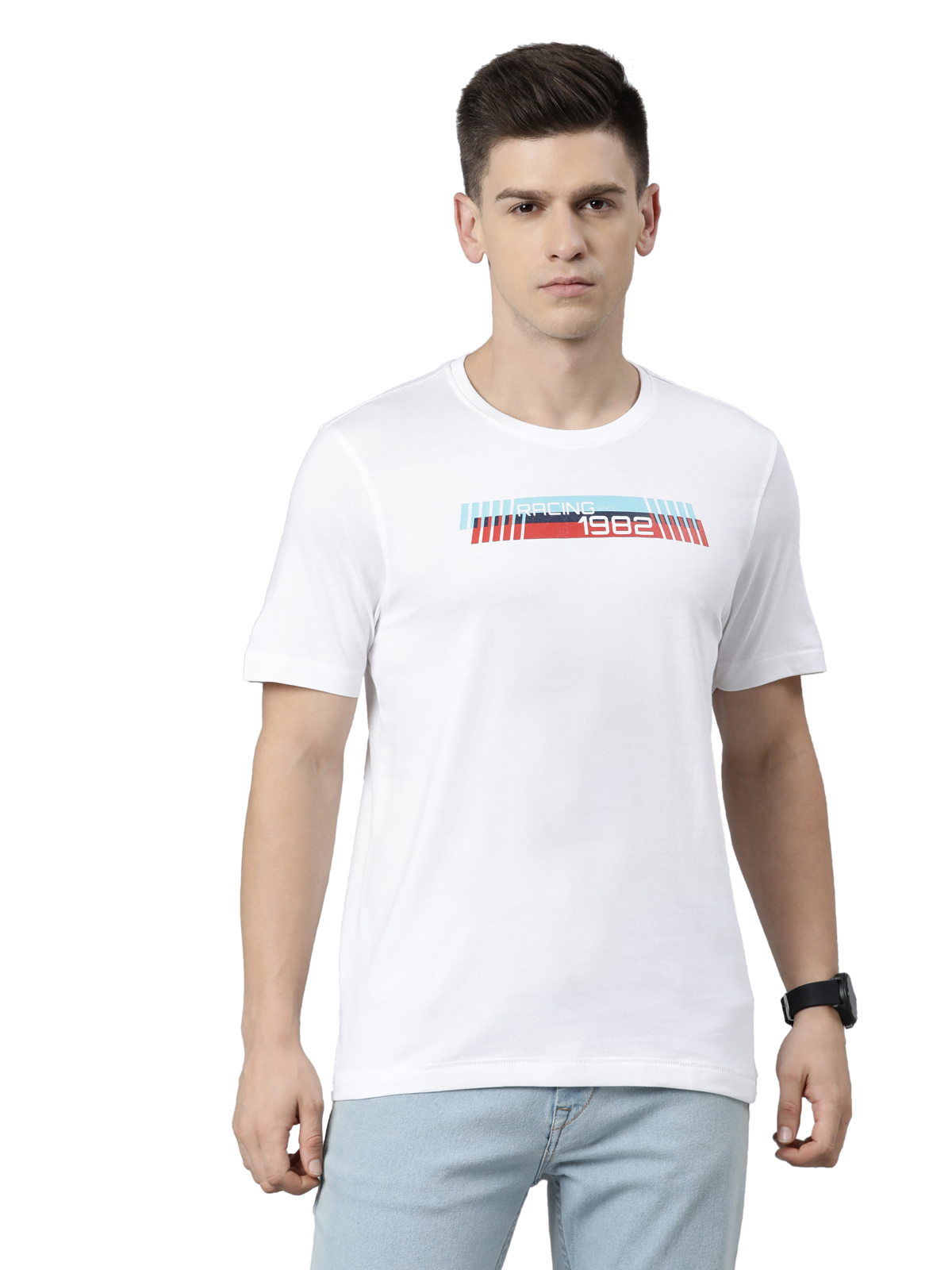  TVS RACING TRIBE ROUND NECK TEE 1982 TYPE 4