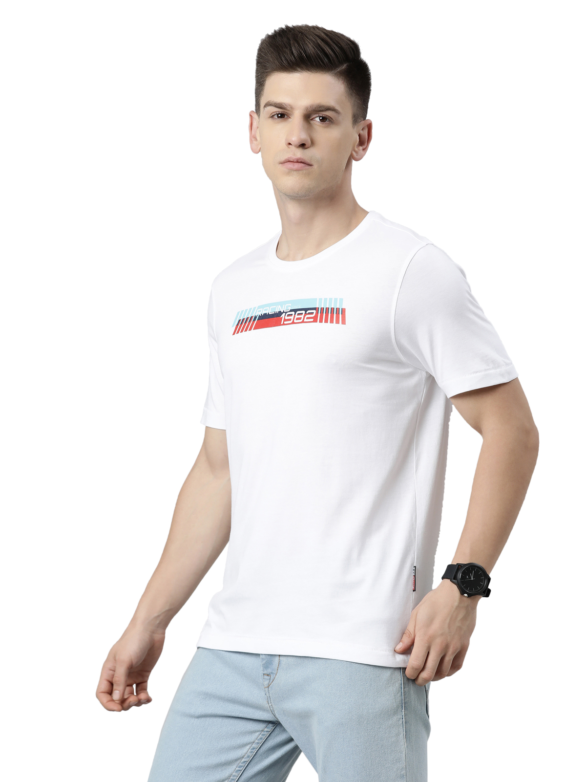  TVS RACING TRIBE ROUND NECK TEE 1982 TYPE 4