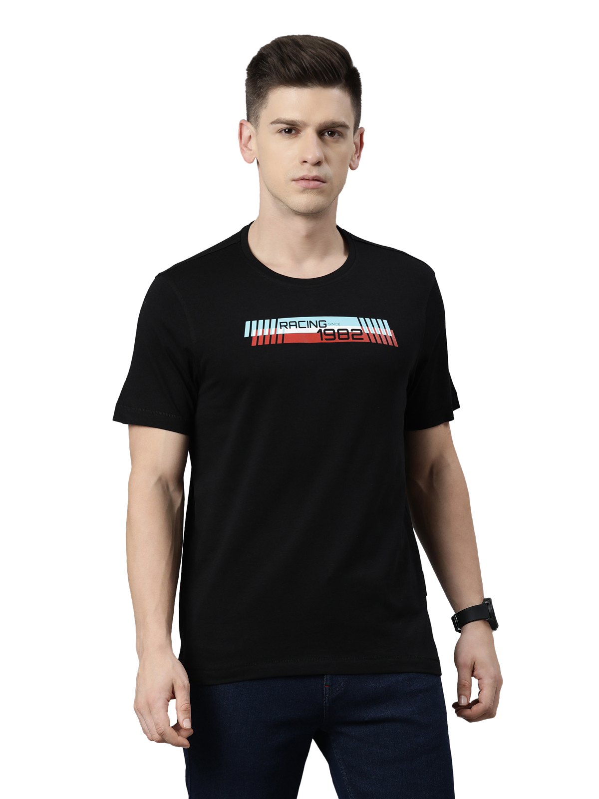  TVS RACING TRIBE ROUND NECK TEE 1982 TYPE 4