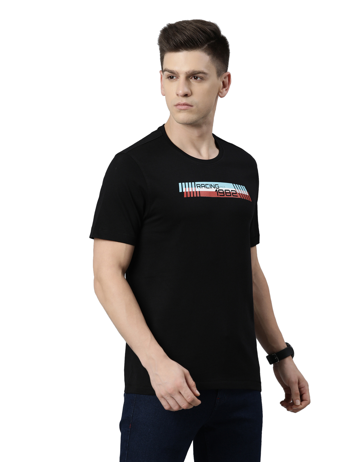  TVS RACING TRIBE ROUND NECK TEE 1982 TYPE 4