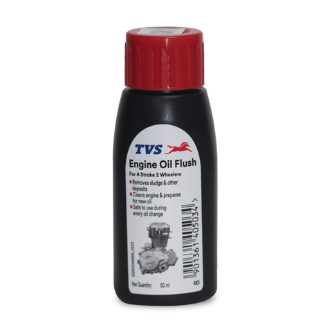 Engine oil flush - TVS Motor Company