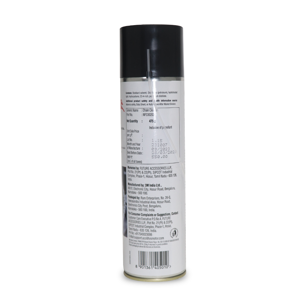  TVS Chain cleaner 475 gram | Next-Gen Protection for a Smoother Ride
