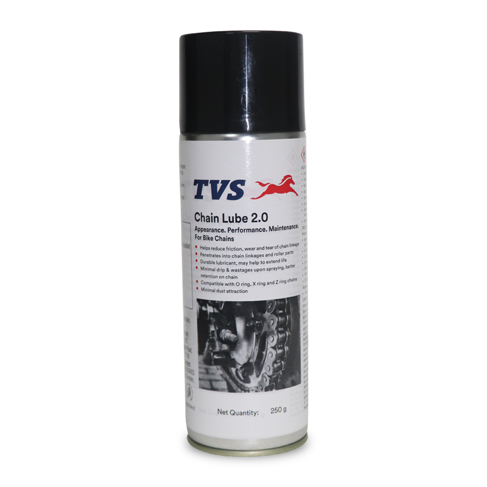  TVS Chain Lube 2.0 - 250Gm. | Precision Lubrication for Peak Chain Performance