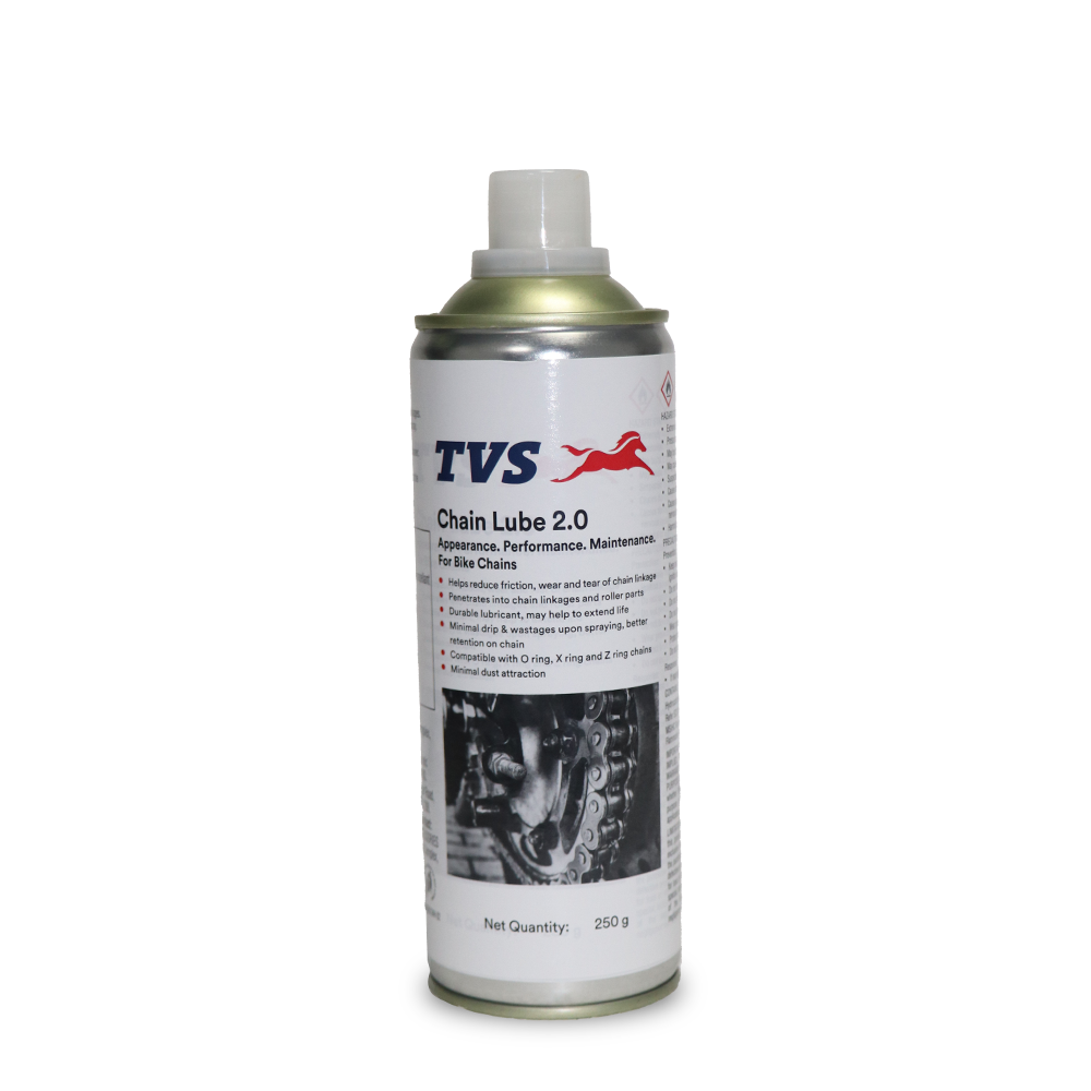  TVS Chain Lube 2.0 - 250Gm. | Precision Lubrication for Peak Chain Performance